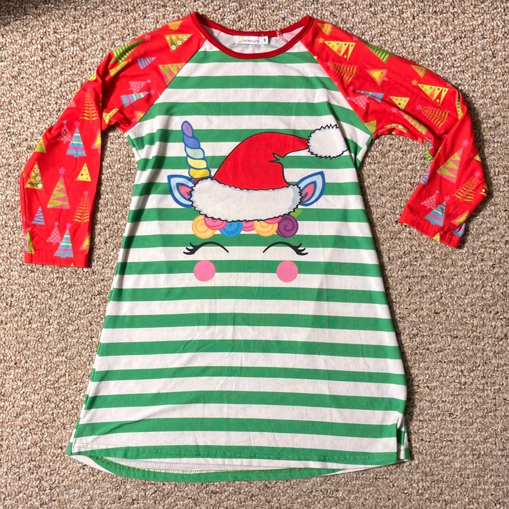 Girl’s 🦄 Nightgown Christmas